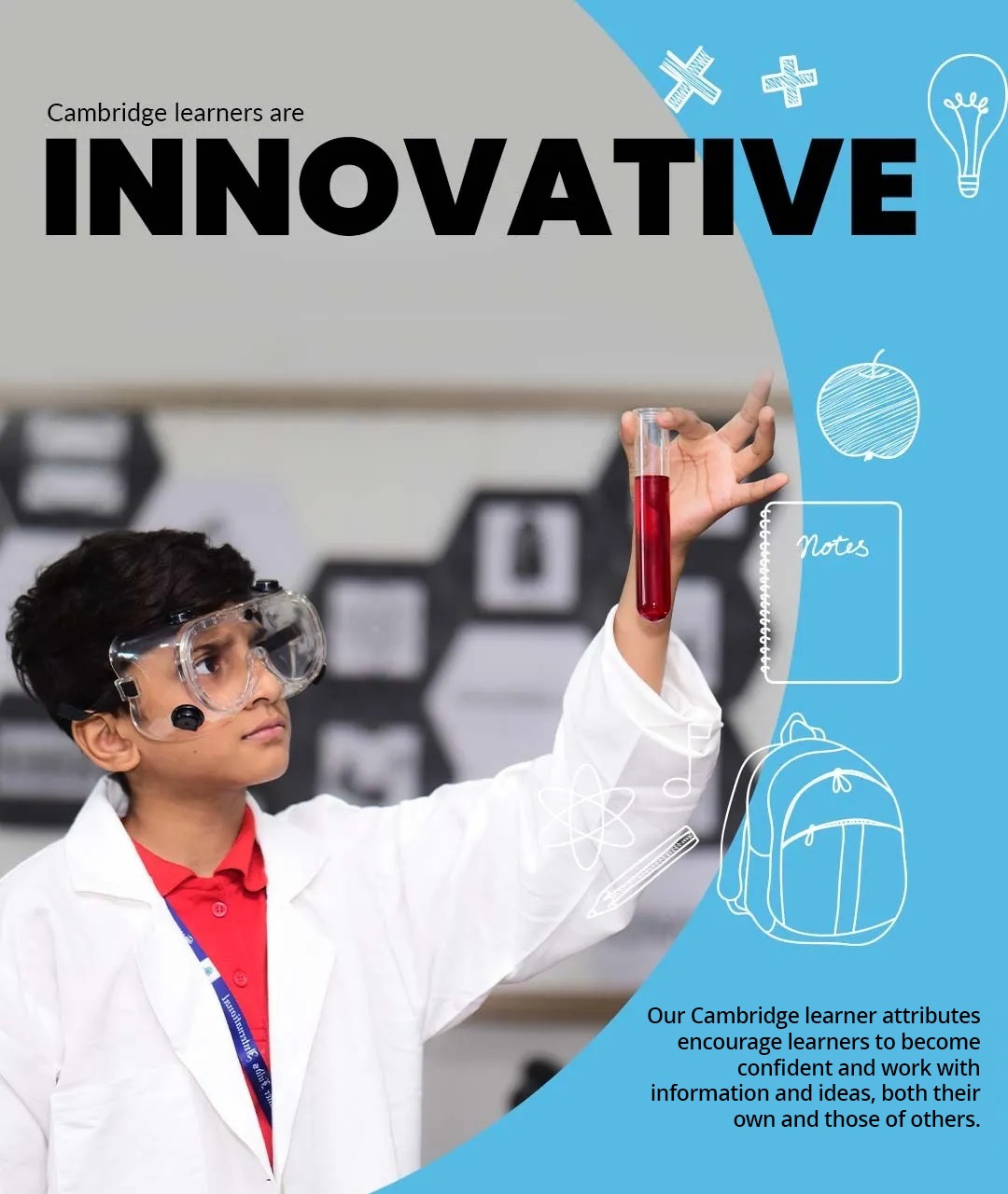 Toddler playing with educational toys in classroom